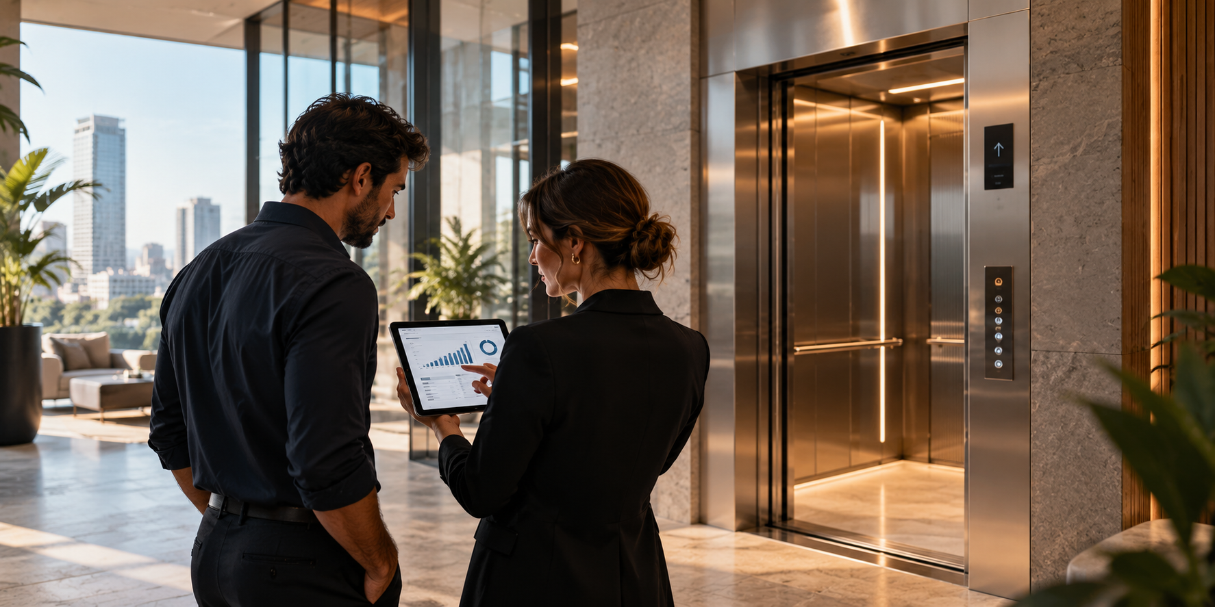 Elevadores residenciais, prediais e comerciais